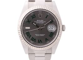 Rolex Datejust 41 126334 (2024) - Grijs wijzerplaat 41mm Staal