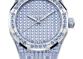 Audemars Piguet Royal Oak Selfwinding 15514BC.TM.1284BC.01 (2025) - Pink dial 41 mm White Gold case