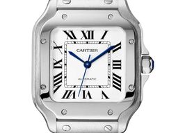 Cartier Santos WSSA0029 (2025) - Silver dial 35 mm Steel case