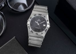 Omega Constellation 396.1070 (1986) - Zwart wijzerplaat 32mm Staal