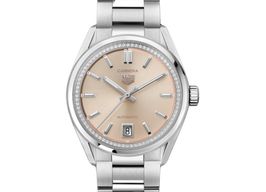 TAG Heuer Carrera WBN231A.BA0001 (2023) - Roze wijzerplaat 36mm Staal