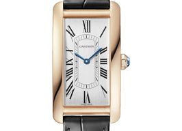 Cartier Tank Américaine WGTA0134 (2025) - Silver dial Rose Gold case