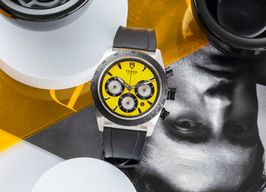 Tudor Fastrider Chrono 42010N (2015) - Yellow dial 42 mm Steel case