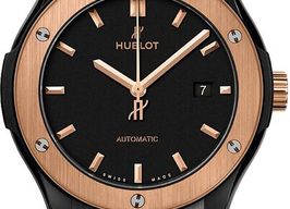 Hublot Classic Fusion 542.CO.1181.RX (2026) - Black dial 42 mm Ceramic case