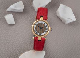 Cartier Ronde Vermeil unknown (1990) - Multi-colour dial 24 mm Silver case
