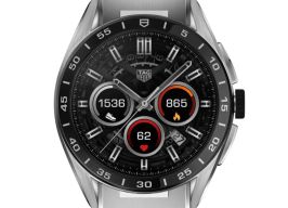 TAG Heuer Connected SBR8A10.BA0616 (2023) - Black dial 45 mm Steel case