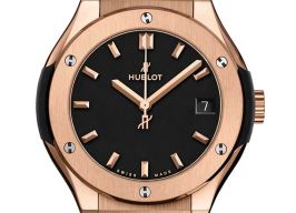 Hublot Classic Fusion 542.OX.1181.RX (2024) - Zwart wijzerplaat 42mm Roségoud