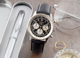Breitling Navitimer D30022 (1995) - Zwart wijzerplaat 38mm Staal