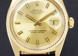 Rolex Datejust 1601 (1971) - Gold dial 36 mm Yellow Gold case