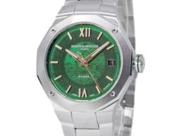 Baume & Mercier Riviera M0A10770 (2025) - Green dial 39 mm Steel case