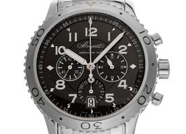 Breguet Type XX - XXI - XXII 3810ST (2006) - Grey dial 42 mm Steel case