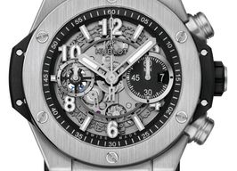 Hublot Big Bang Unico 421.NX.1170.RX (2025) - Transparant wijzerplaat 44mm Titanium