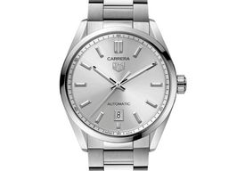 TAG Heuer Carrera Calibre 5 WBN2111.BA0639 (2025) - Grey dial 39 mm Steel case