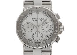Bulgari Diagono DG35WSLDCH/9 (2004) - Pearl dial 36 mm Steel case