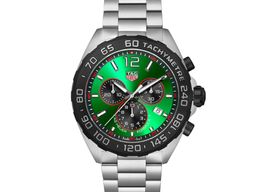 TAG Heuer Formula 1 Quartz CAZ101AP.BA0842 (2024) - Green dial 43 mm Steel case