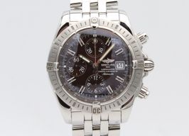 Breitling Chronomat Evolution A13356 (2006) - Black dial 48 mm Steel case