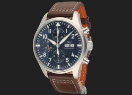 IWC Pilot Chronograph IW377714 (2017) - Blue dial 43 mm Steel case