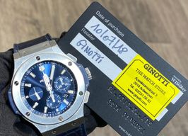 Hublot Big Bang 44 mm 301.SX.7170.LR (2018) - Blue dial 44 mm Steel case