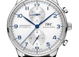 IWC Portuguese Chronograph IW371605 (2026) - Silver dial 41 mm Steel case