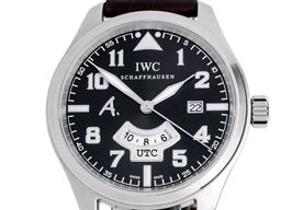 IWC Pilot Spitfire UTC IW326104 (2007) - Brown dial 44 mm Steel case