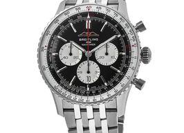 Breitling Navitimer 01 (46 MM) AB0137211B1A1 (2026) - Zwart wijzerplaat 46mm Staal