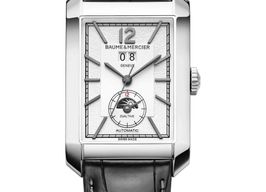 Baume & Mercier Hampton M0A10523 (2026) - Zilver wijzerplaat 48mm Staal