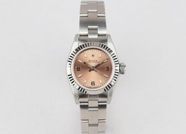 Rolex Oyster Perpetual 67194 (1995) - Pink dial 26 mm Steel case