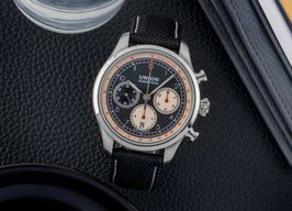 Union Glashütte Belisar Chronograph D009.427.16.052.00 (Unknown (random serial)) - Black dial 45 mm Steel case
