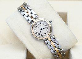 Cartier Panthère 1057920 (Unknown (random serial)) - White dial 24 mm Gold/Steel case