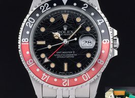 Rolex GMT-Master II 16760 (1984) - Zwart wijzerplaat 40mm Staal