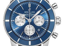 Breitling Superocean Heritage II Chronograph AB0162161C1A1 (2025) - Blue dial 44 mm Steel case
