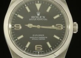 Rolex Explorer 214270 (2016) - Black dial 39 mm Steel case