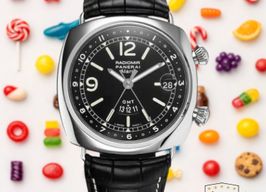 Panerai Radiomir GMT PAM00098 (2003) - Black dial 42 mm Steel case