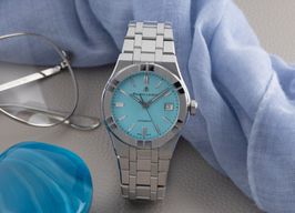 Maurice Lacroix Aikon AI6007-SS00F-431-C (Unknown (random serial)) - Blue dial 39 mm Steel case