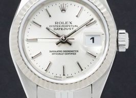 Rolex Lady-Datejust 79174 (2001) - Zilver wijzerplaat 26mm Staal