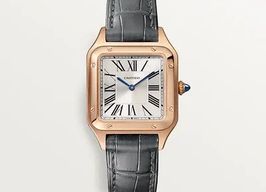Cartier Santos Dumont WGSA0022 (2025) - Zilver wijzerplaat 38mm Roségoud