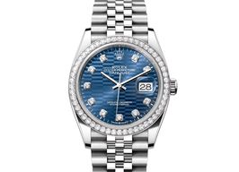 Rolex Datejust 36 126284RBR-0049 (2024) - Blue dial 36 mm Steel case