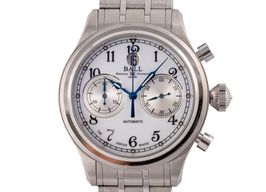 Ball Trainmaster CM1052D-S3J-WH (2019) - White dial 44 mm Steel case