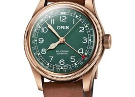 Oris Big Crown Pointer Date 01 754 7741 3167-07 5 20 58BR (2026) - Green dial 40 mm Bronze case