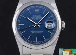 Rolex Datejust 36 16200 (2002) - Blue dial 36 mm Steel case