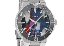 Oris Aquis Date 01 733 7787 4150-07 8 22 04PEB (2024) - Multi-colour dial 42 mm Steel case