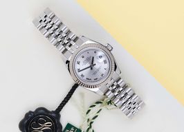 Rolex Lady-Datejust 179174 (2005) - Silver dial 26 mm Steel case