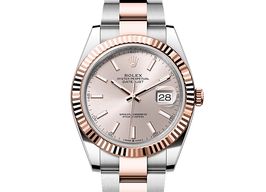 Rolex Datejust 41 126331 (2025) - Roze wijzerplaat 41mm Staal