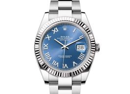Rolex Datejust 41 126334-0025 (2022) - Blue dial 41 mm Steel case
