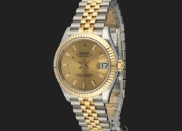 Rolex Datejust 31 278273 (2023) - Champagne dial 31 mm Gold/Steel case