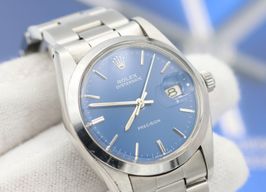 Rolex Oyster Precision 6694 (Unknown (random serial)) - Blue dial 34 mm Steel case