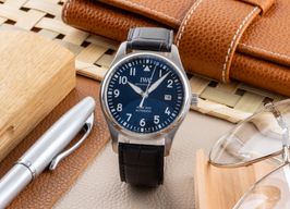 IWC Pilot Mark IW327004 (Onbekend (willekeurig serienummer)) - Blauw wijzerplaat 40mm Staal