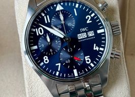 IWC Pilot Chronograph IW388102 (2022) - Blue dial 41 mm Steel case