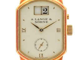 A. Lange & Söhne Unknown 103.021 (Unknown (random serial)) - Silver dial 29 mm Yellow Gold case