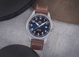 IWC Pilot Mark IW327003 (Unknown (random serial)) - Brown dial 40 mm Steel case